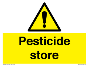 Pesticide store